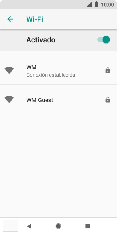 Pulsa la tecla de inicio para terminar y regresar a la pantalla de inicio.