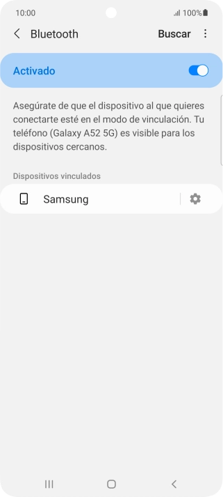 Pulsa la tecla de inicio para terminar y regresar a la pantalla de inicio.