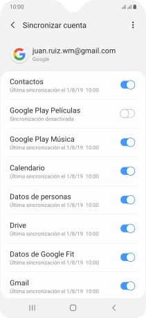 Pulsa la tecla de inicio para terminar y regresar a la pantalla de inicio.