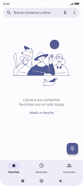 Pulsa el icono de menú.