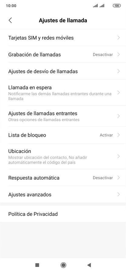 Pulsa Ajustes avanzados.