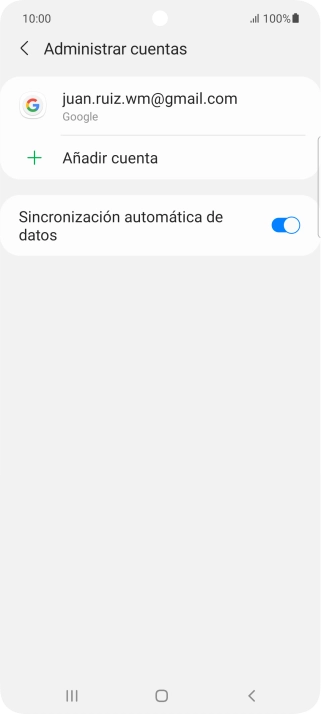 Pulsa la tecla de inicio para terminar y regresar a la pantalla de inicio.