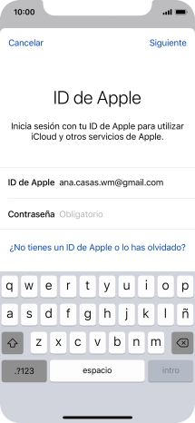 Pulsa en el campo junto a 