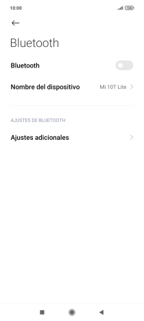 Pulsa el indicador junto a 