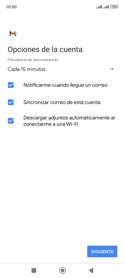 Pulsa la lista desplegable bajo 