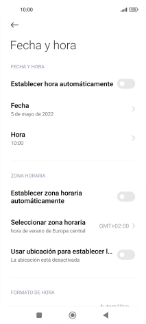 Pulsa el indicador junto a 