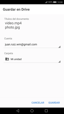 Pulsa la lista desplegable bajo 