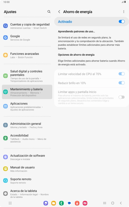 Pulsa la tecla de inicio para terminar y regresar a la pantalla de inicio.