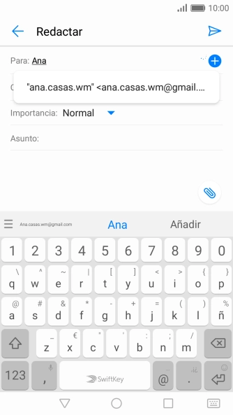 Pulsa el contacto deseado.