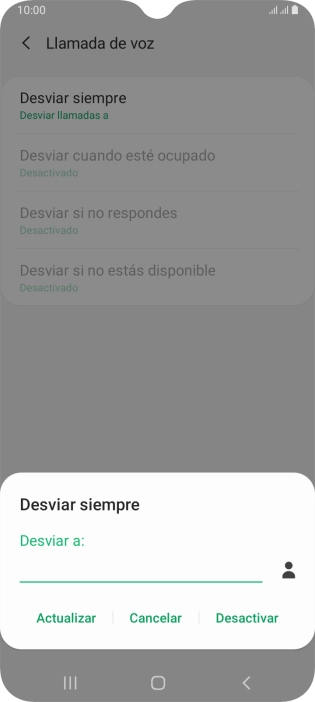 Pulsa Desactivar.