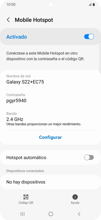 Pulsa la tecla de inicio para terminar y regresar a la pantalla de inicio.