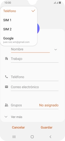 Pulsa Teléfono.
