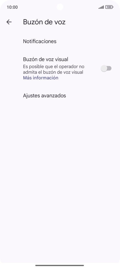 Pulsa Ajustes avanzados. Pulsa Ajustes avanzados.