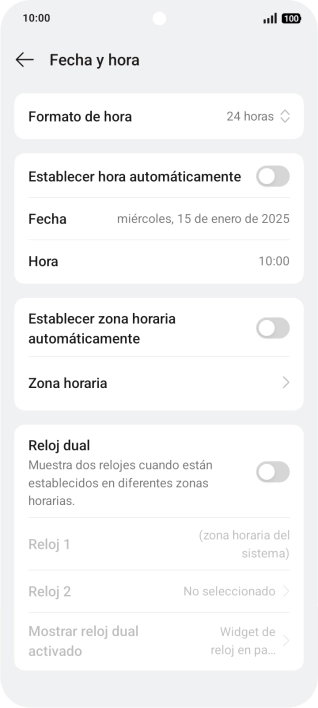 Pulsa el indicador junto a 