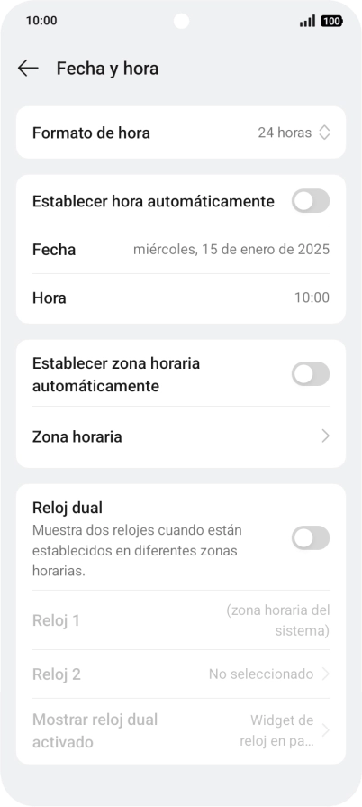 Pulsa el indicador junto a 