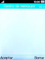 Introduce +34607003110 y pulsa la tecla de selección izquierda.