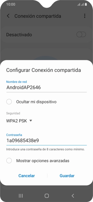 Pulsa Guardar. Pulsa Guardar.