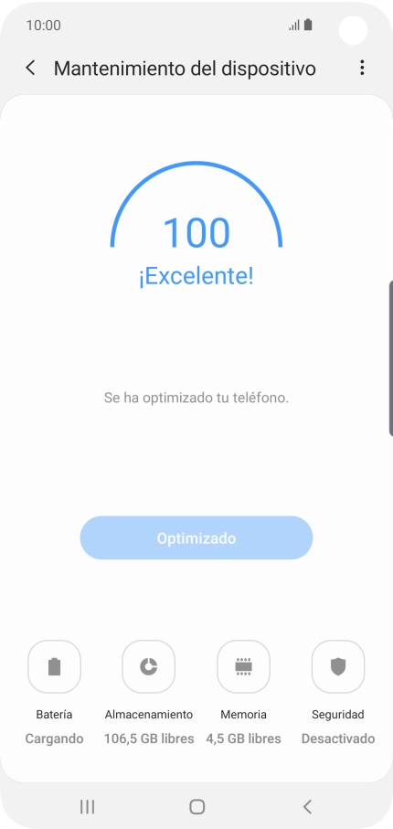 Pulsa Batería.