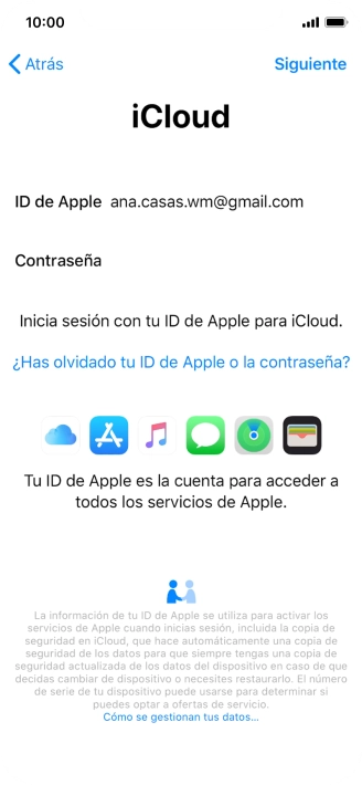 Pulsa Siguiente.