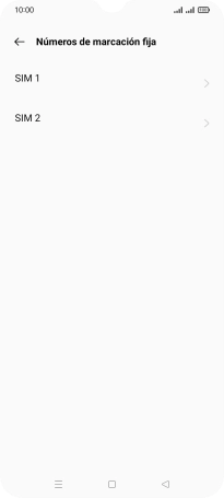 Pulsa la tarjeta SIM deseada.