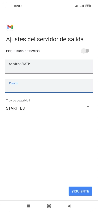 Pulsa la lista desplegable bajo 