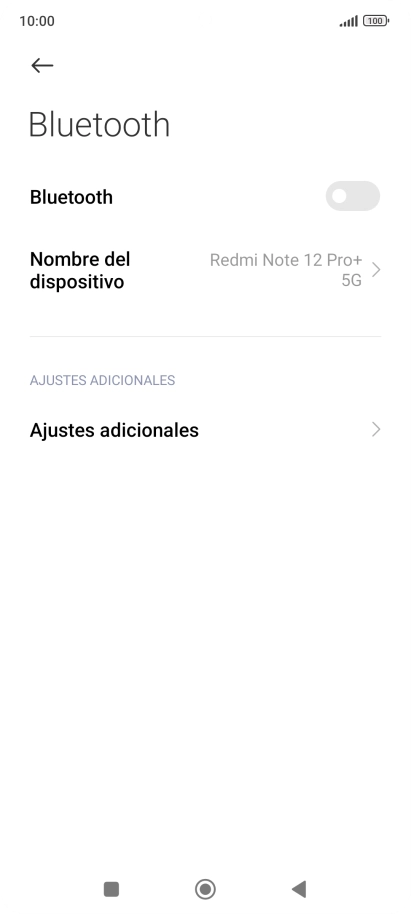 Pulsa el indicador junto a 