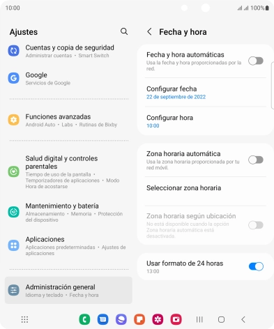 Pulsa el indicador junto a 