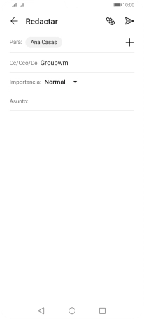 Pulsa en la campo junto a 