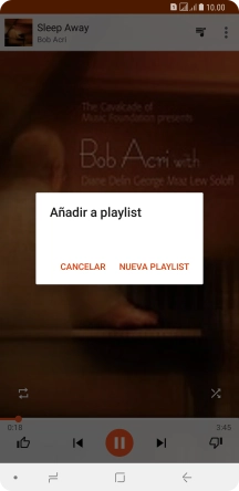 Pulsa NUEVA PLAYLIST.