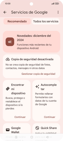 Pulsa Encontrar mi dispositivo. Pulsa Encontrar mi dispositivo.