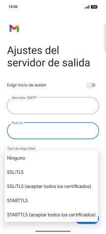 Pulsa SSL/TLS.