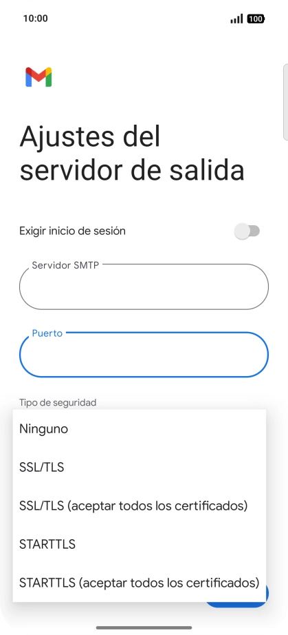 Pulsa SSL/TLS.