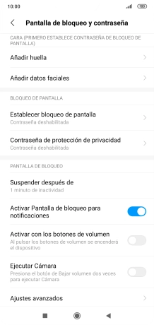 Pulsa Añadir huella.