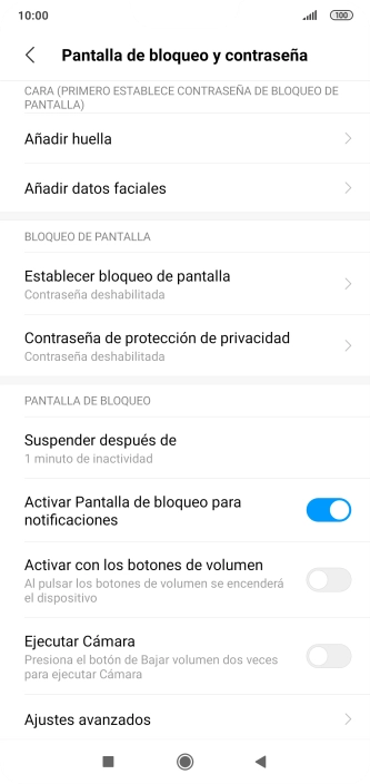 Pulsa Añadir huella.