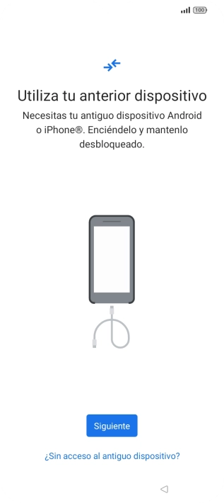 Pulsa Siguiente.