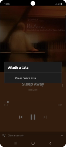 Pulsa Crear nueva lista.