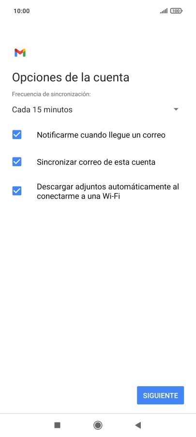 Pulsa la lista desplegable bajo 