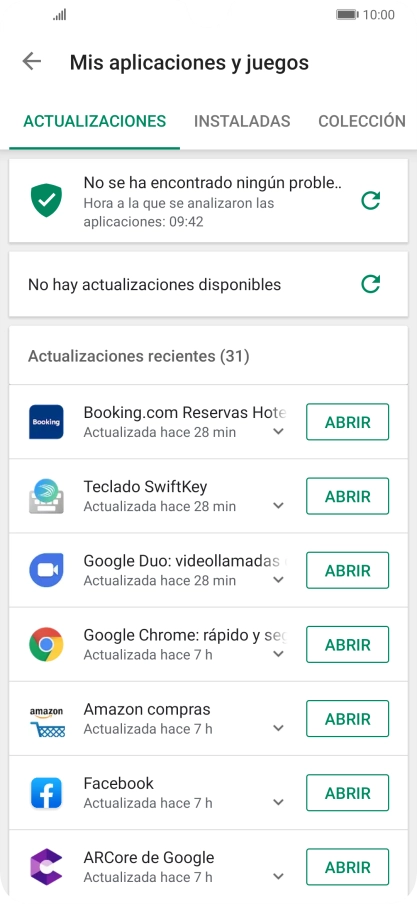 Pulsa INSTALADAS. Pulsa INSTALADAS.