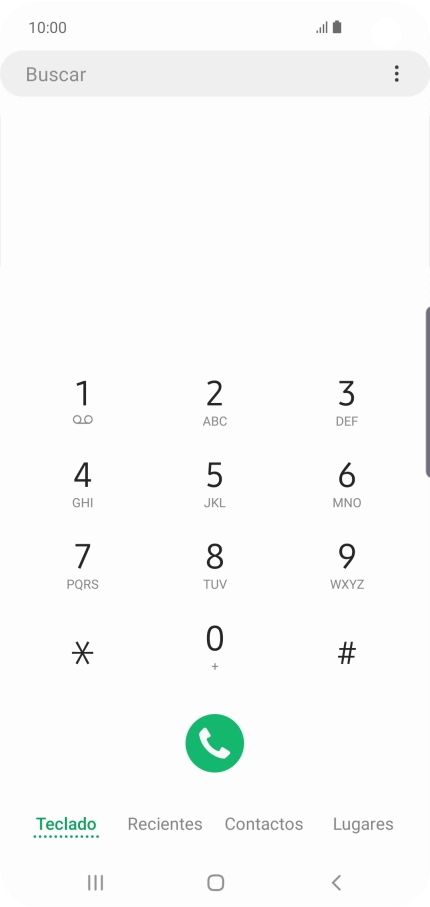 Pulsa el icono de menú.