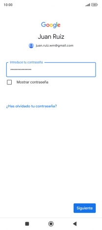 Pulsa Siguiente.