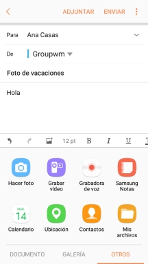 Pulsa Mis archivos y desplázate a la carpeta deseada.