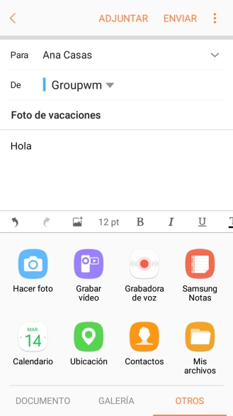 Pulsa Mis archivos y desplázate a la carpeta deseada.
