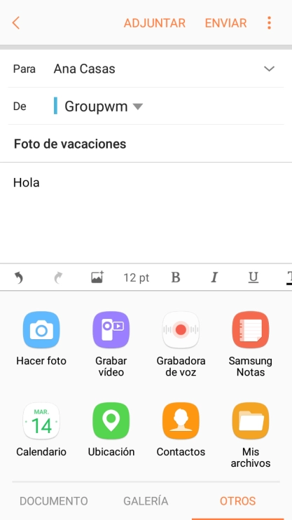 Pulsa Mis archivos y desplázate a la carpeta deseada.