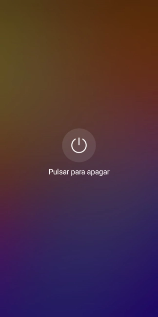 Pulsa Pulsar para apagar.