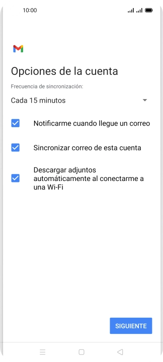 Pulsa la lista desplegable bajo 