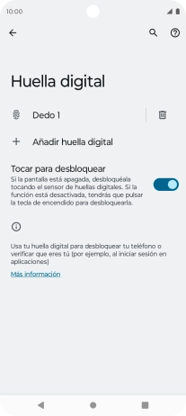 Pulsa la tecla de retroceso.