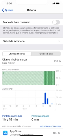 Pulsa el indicador junto a 