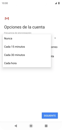 Pulsa el ajuste deseado.