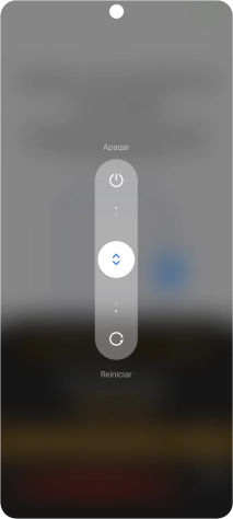 Pulsa el círculo y arrástralo hacia arriba.