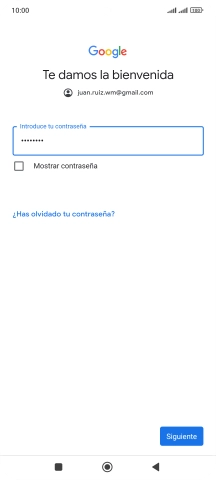 Pulsa Siguiente.